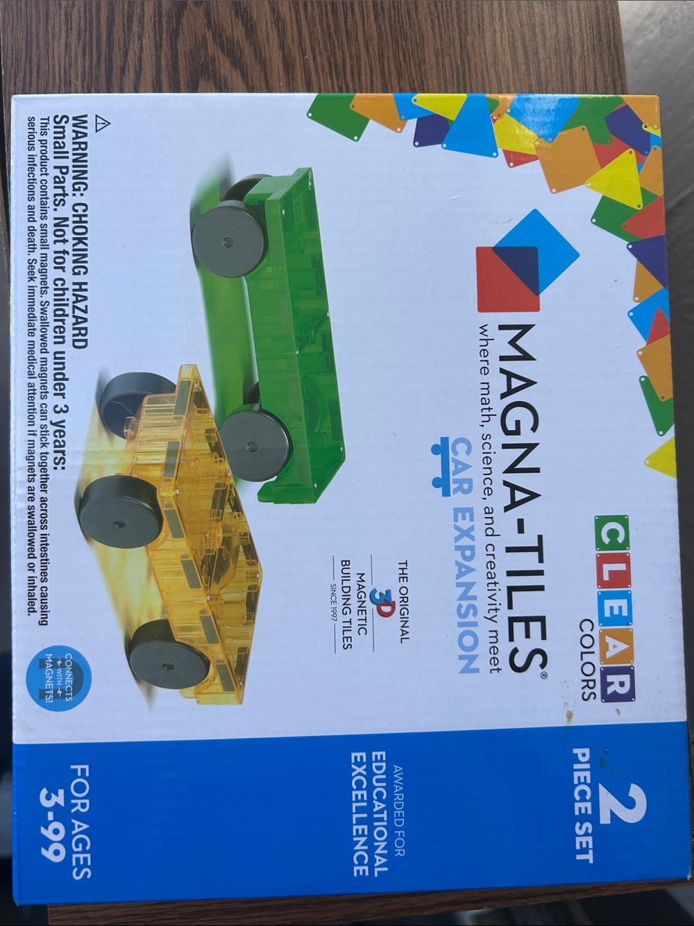 Clear Colors Car Expansion Set - Green & Yellow